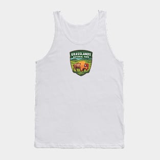 Grasslands National Park Bison Emblem Tank Top